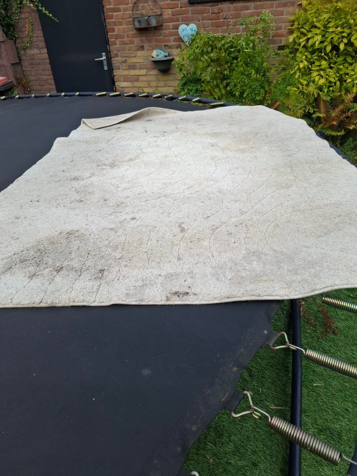 gratis vloerkleed af te halen, Tuin en Terras, Tuintafels, Ophalen, Gebruikt, Rechthoekig, Hout