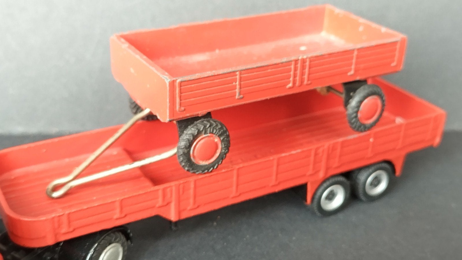 Daf Torpedo met oplegger en aanhanger 1:50 Lion Car Pol, Gebruikt, Verzenden, ., Lion