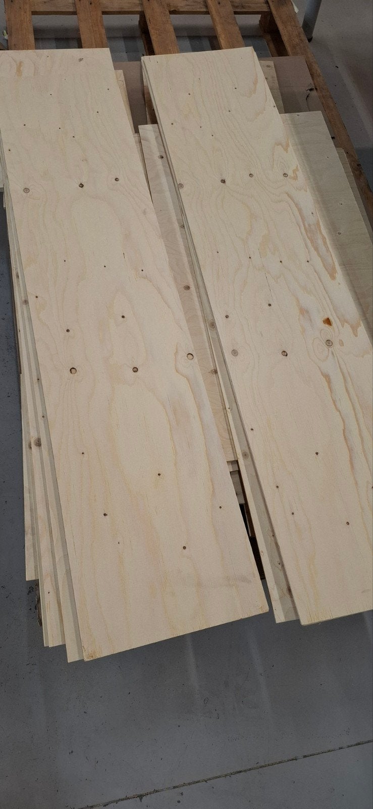 Underlayment platen, Ophalen, Hout, Minder dan 20 mm