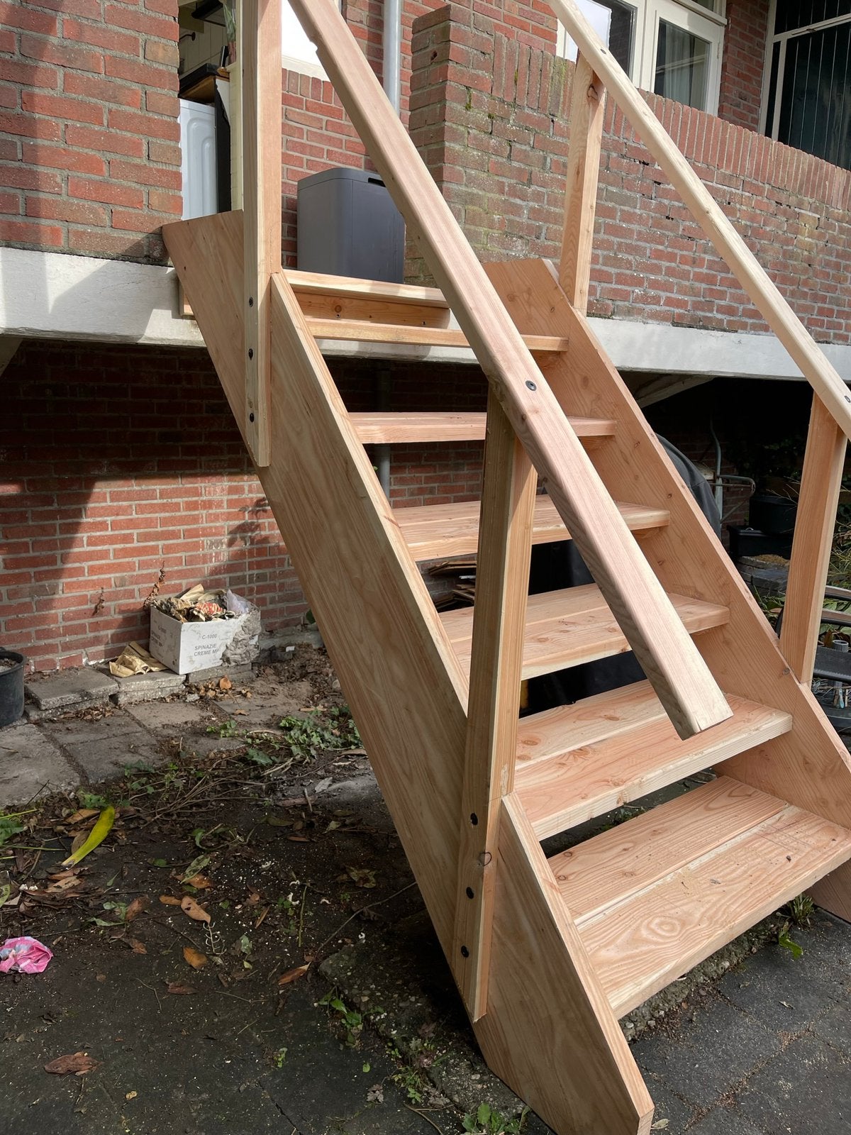 Douglas tuintrappen, Ophalen of Verzenden, Zo goed als nieuw, 4 meter of meer
