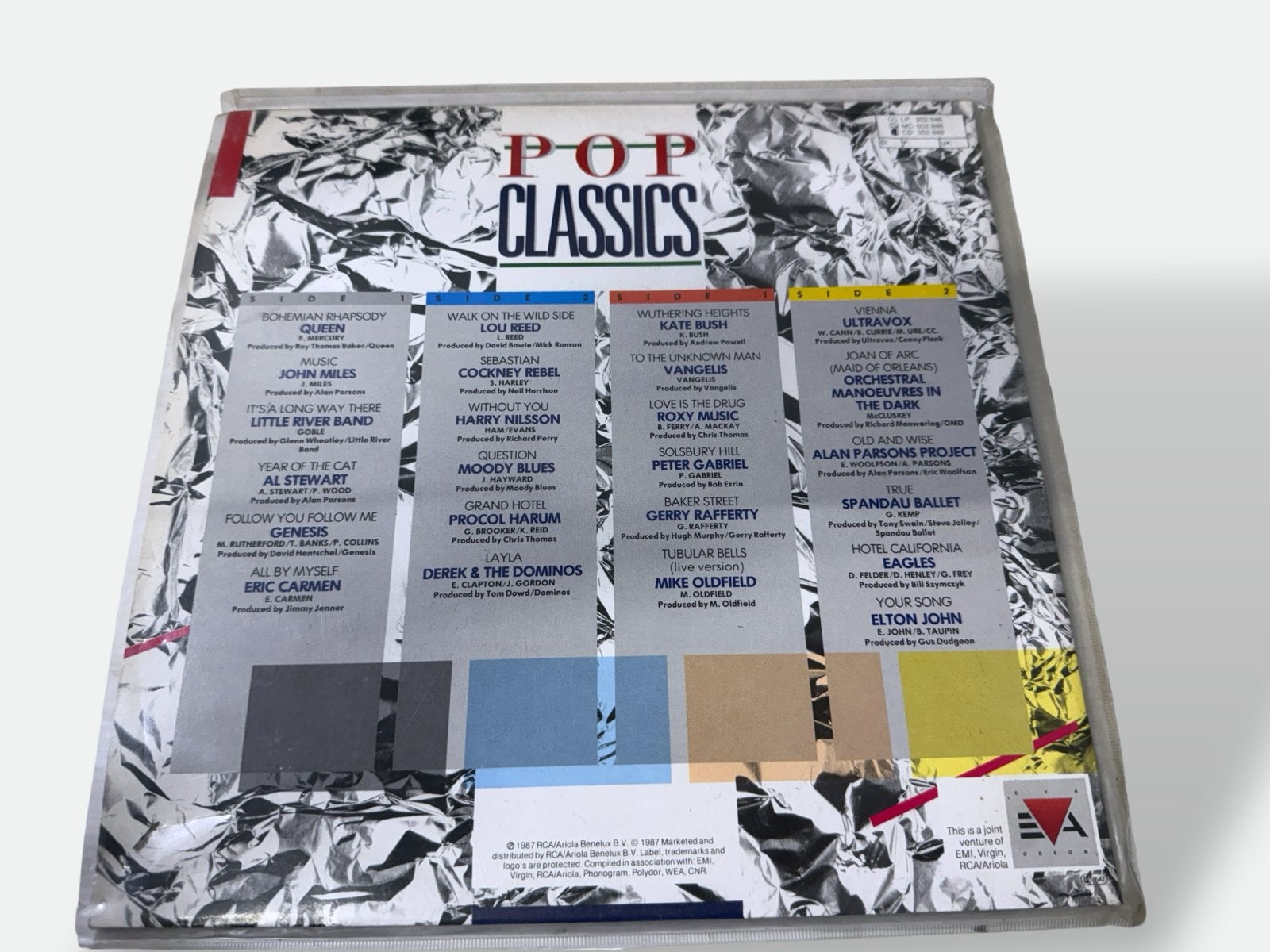 Pop Classics - 2LP Compilatie (1987) Benelux, Cd's en Dvd's, Gebruikt, Pop, Ophalen of Verzenden, Complilatie