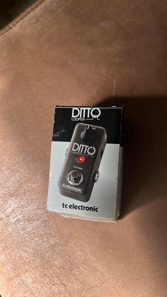 TC Electronic Ditto Looper – Compacte Looper, Muziek en Instrumenten, Effecten, Zo goed als nieuw, Ophalen of Verzenden