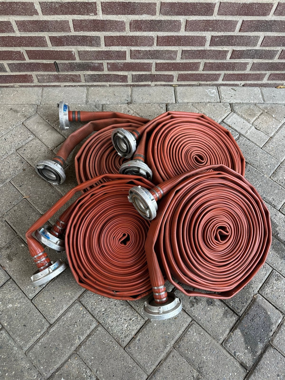 1,5” Brandslangen (2) 81mm Storz 20m, Ophalen, Nieuw, Tuinslang