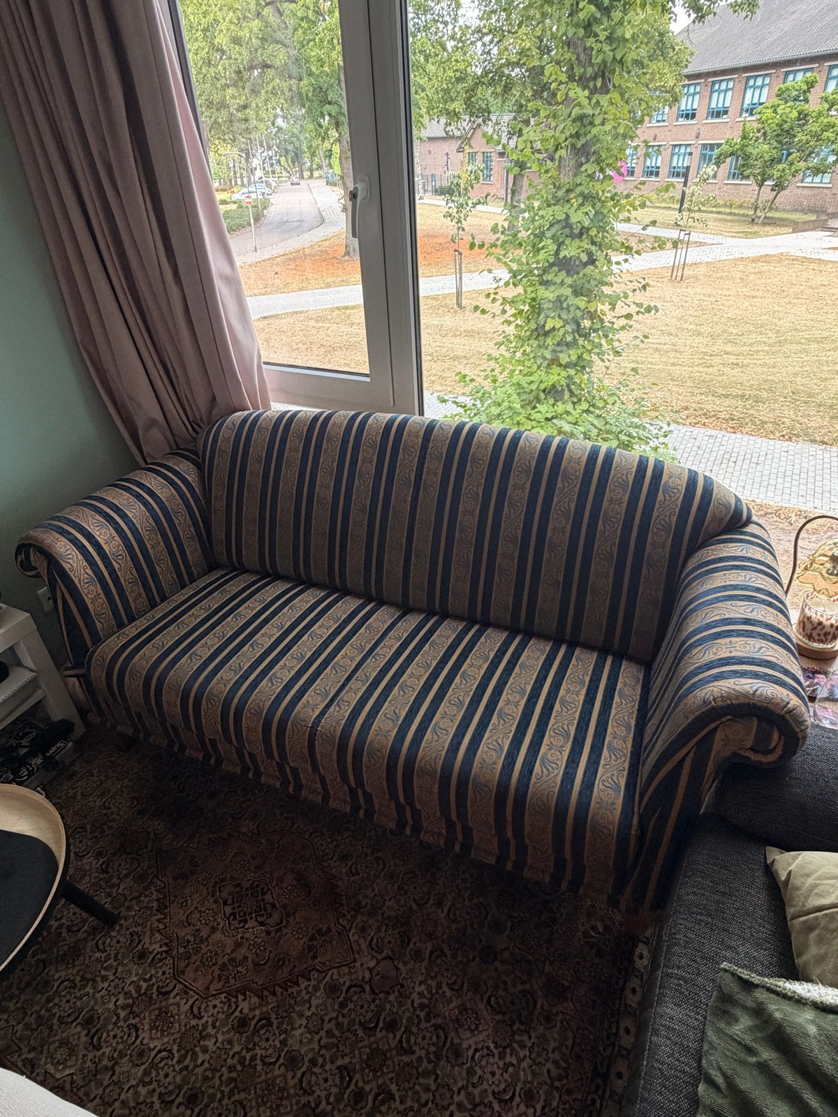 Comfortabele slaapbank - Ideaal voor kleine ruimtes, Ophalen, Gebruikt, Eenpersoons, 190 cm of minder