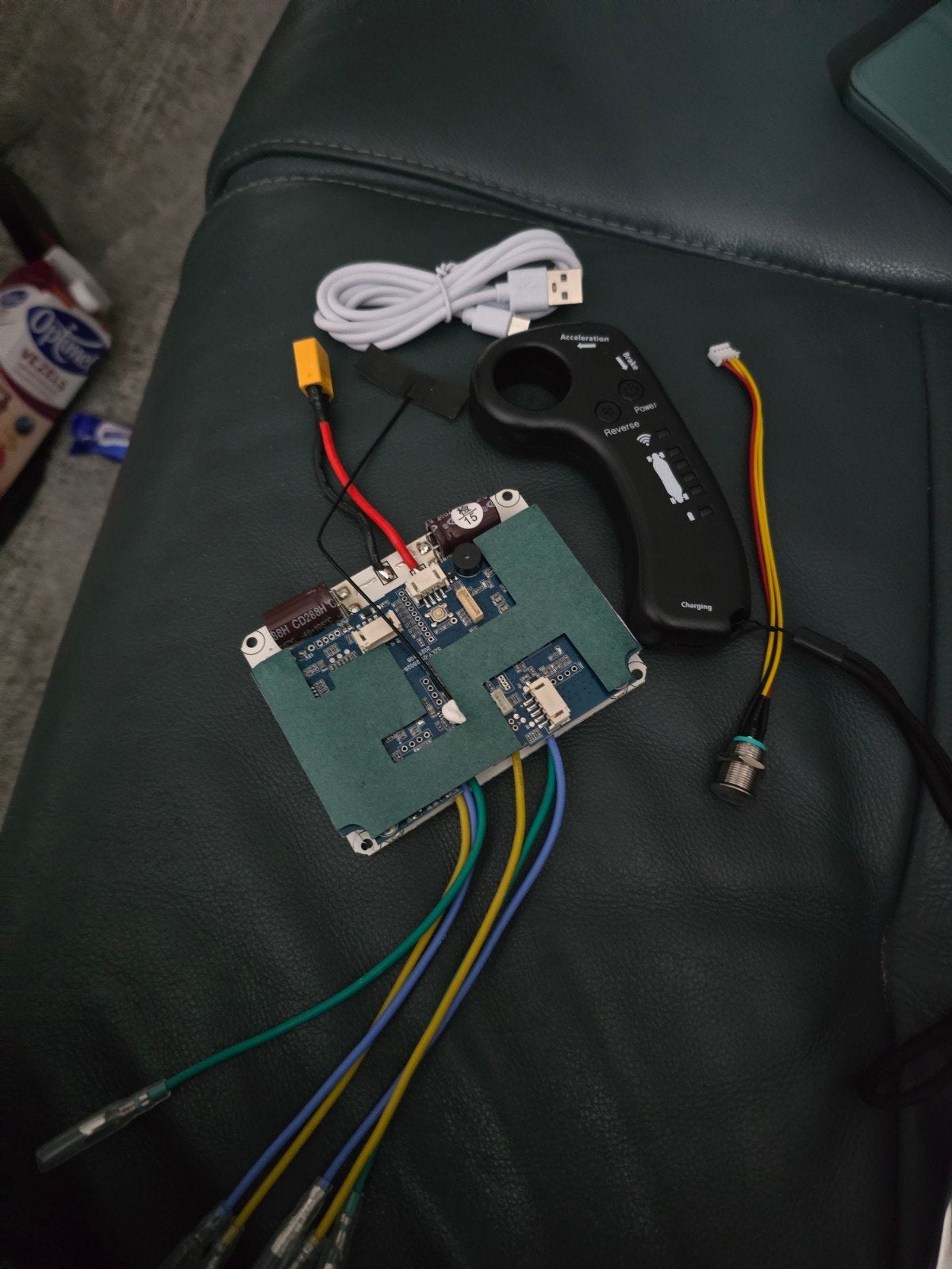 Elektronica set voor skateboard/longboard, Verzenden, Gebruikt