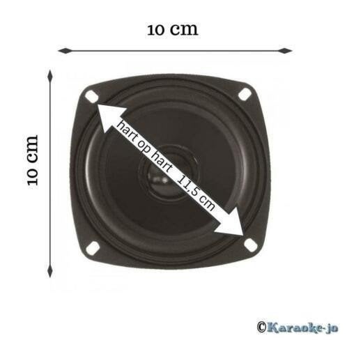 Dynavox 4 Ohm basluidspreker 10 cm 30 Watt, Overige merken, Subwoofer, ., Nieuw