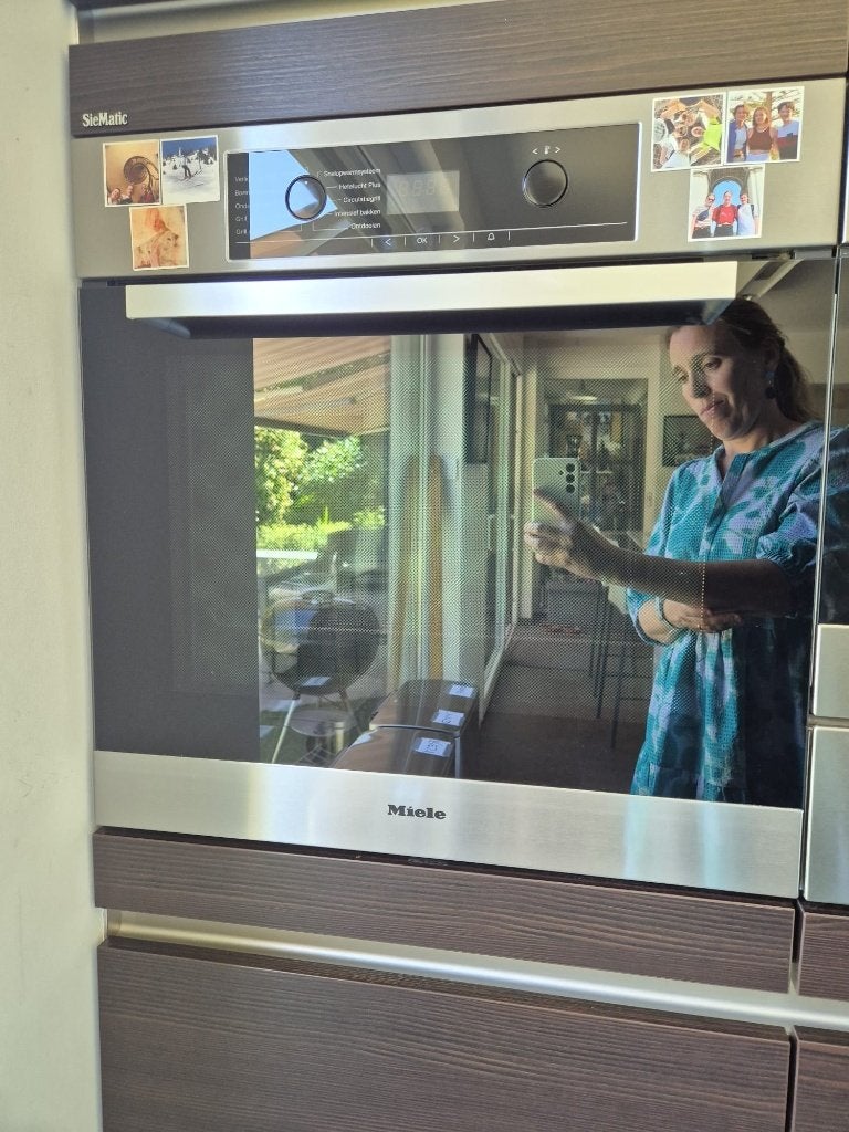 Miele hete lucht oven 60cm inbouw, Witgoed en Apparatuur, Ovens, Ophalen, Gebruikt, Hete lucht, 60 cm of meer