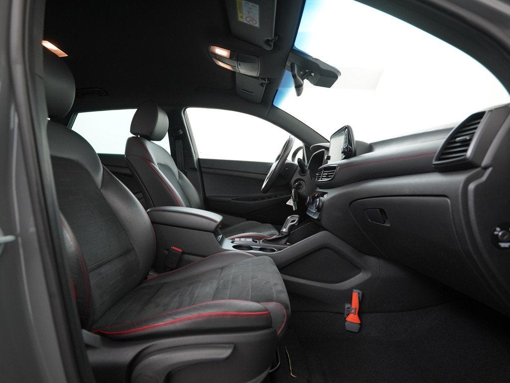 Hyundai Tucson 1.6 T-GDI N-Line | Trekhaak | Stoelverwarming, Auto's, Hyundai, 12 maanden, 15 km/l, Gebruikt, 4 cilinders