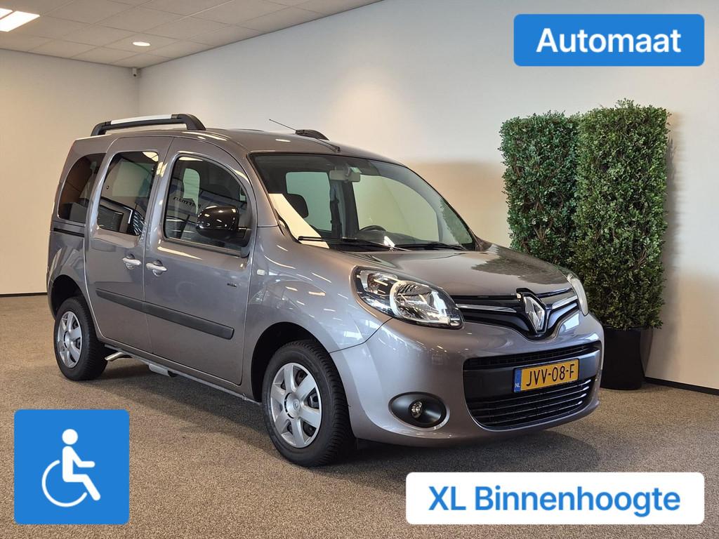 Renault Kangoo Rolstoelauto XXL 3+1 Lier, Auto's, Renault, Automaat, Stof, Gebruikt, Bedrijf