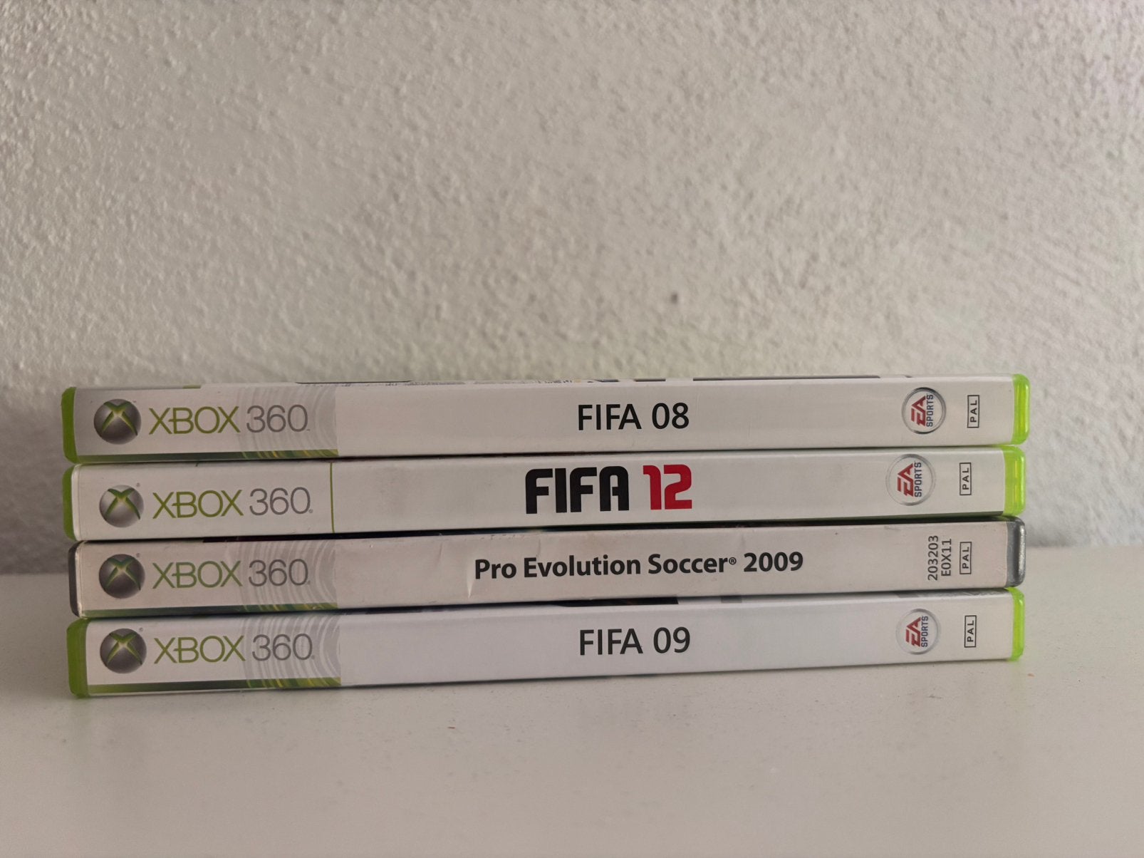 4x Xbox 360 voetbalspellen, Gebruikt, Ophalen of Verzenden, Sport, 3 spelers of meer