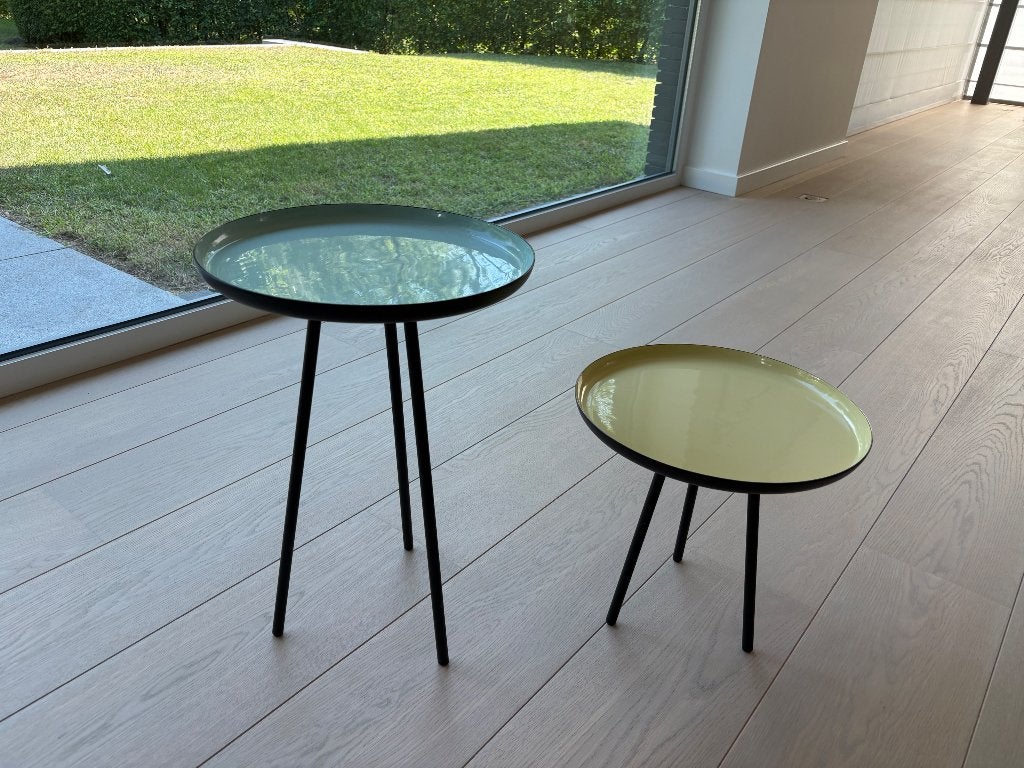 Zuiver bijzettafels, Ophalen, Minder dan 45 cm, Minder dan 55 cm, Metaal of Aluminium