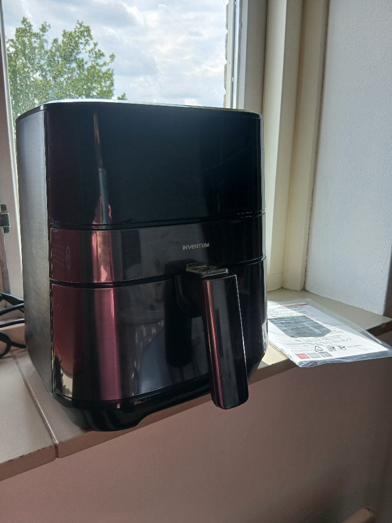 Inventum GF350HLDB heteluchtfriteuse, Verzenden, Gebruikt, Airfryer, 750 t/m 999 gram