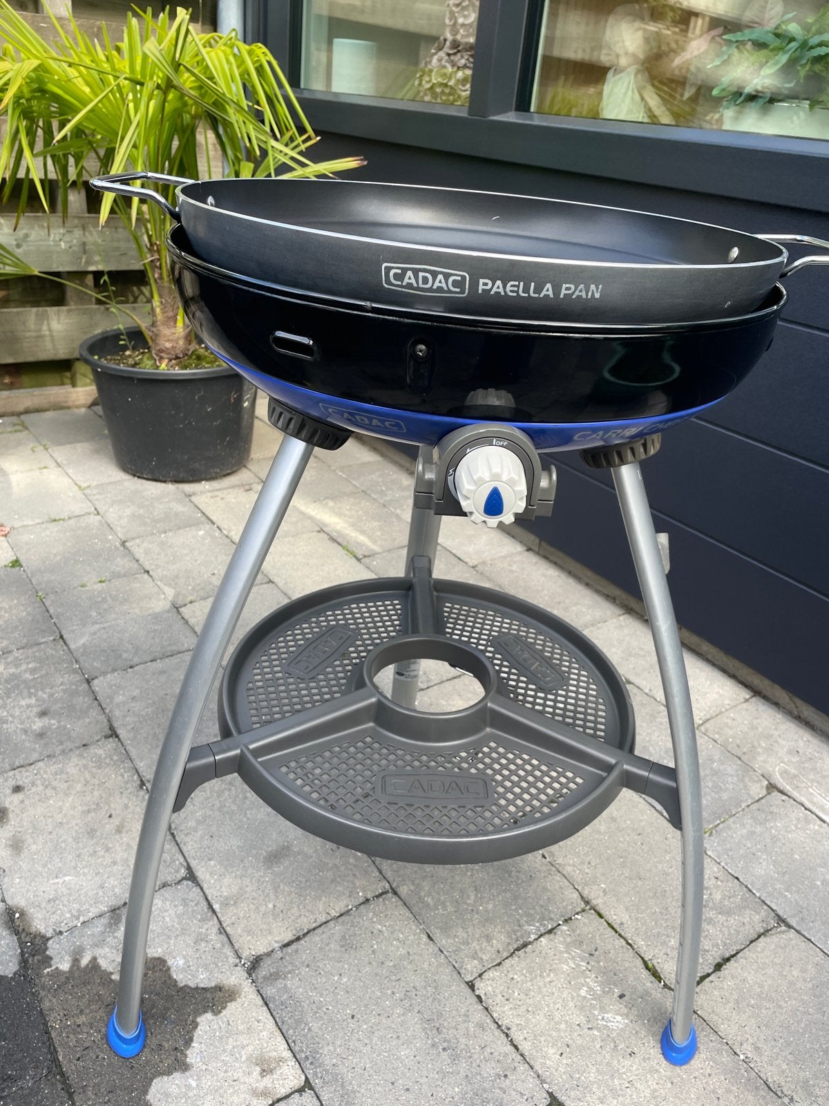 Cadac Carri Chef 2 BBQ met Paella Pan en Grillplaat, Ophalen, Zo goed als nieuw