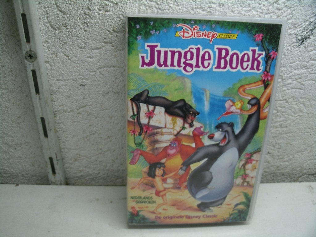 vhs 159a jungle boek ned gespr, Alle leeftijden, Ophalen of Verzenden, Gebruikt