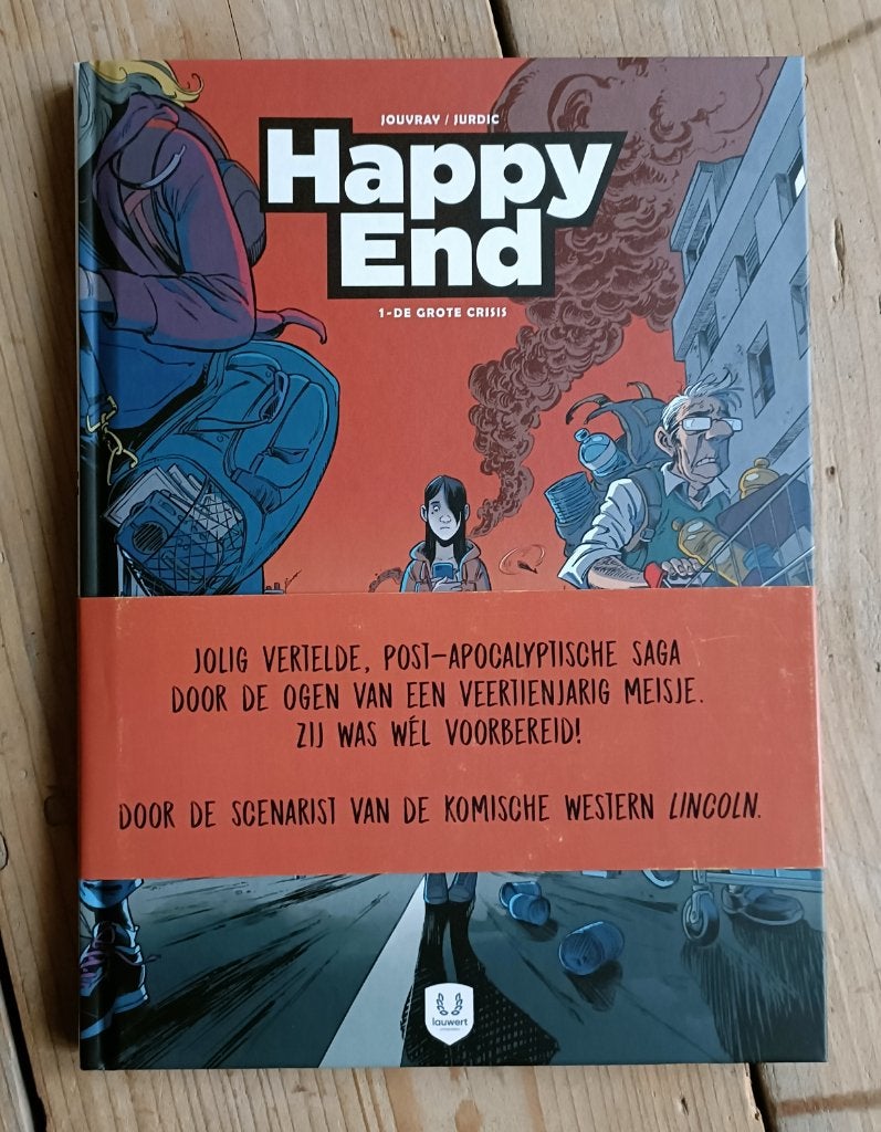 Happy End #1, Eén stripboek, Ophalen of Verzenden, Zo goed als nieuw, Olivier Jouvray
