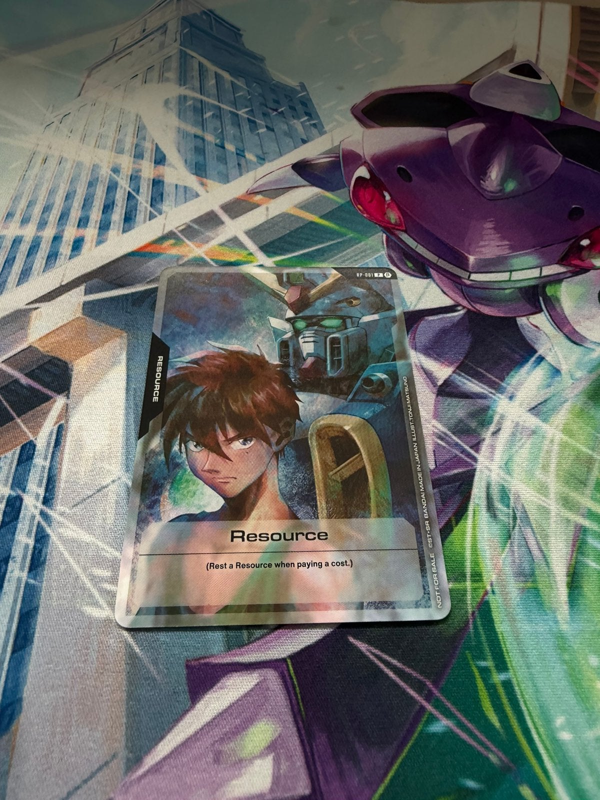 Gundam Card RP-001 Heero Yuy & Wing Gundam Promotional Token, Ophalen of Verzenden