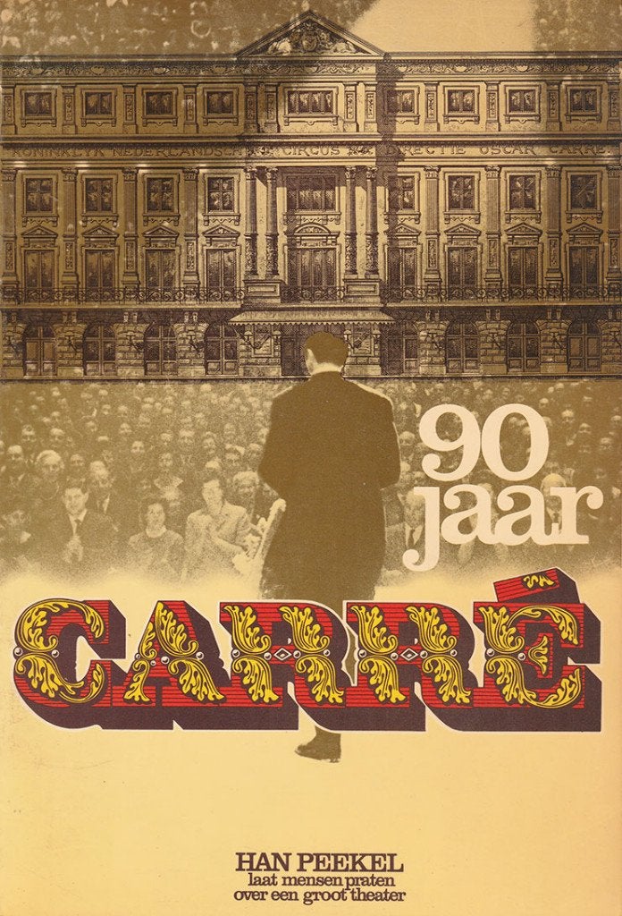 90 jaar Carré – Han Peekel, Ophalen of Verzenden, Zo goed als nieuw, Han Peekel, Overige onderwerpen