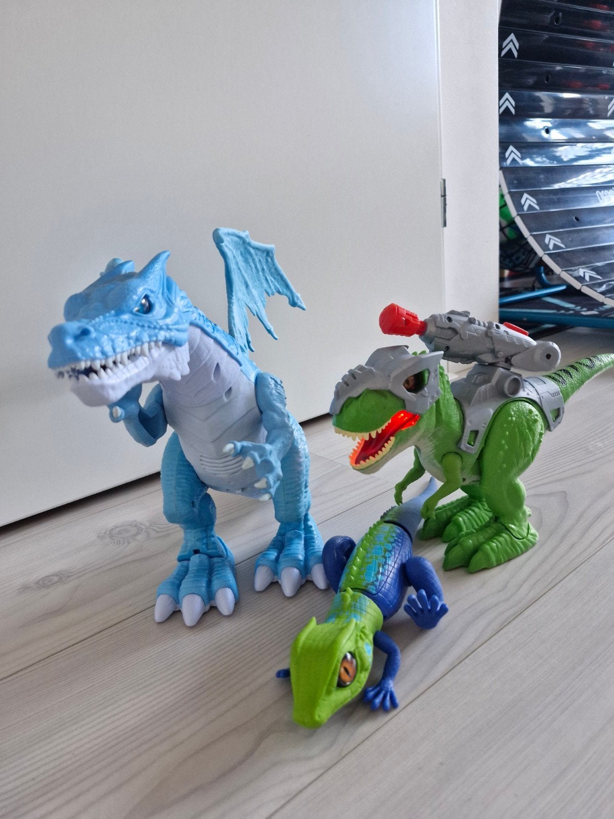 ZURU: Robo Alive dieren: draak, dino, hagedis (3 -10jaar), Ophalen of Verzenden, Zo goed als nieuw