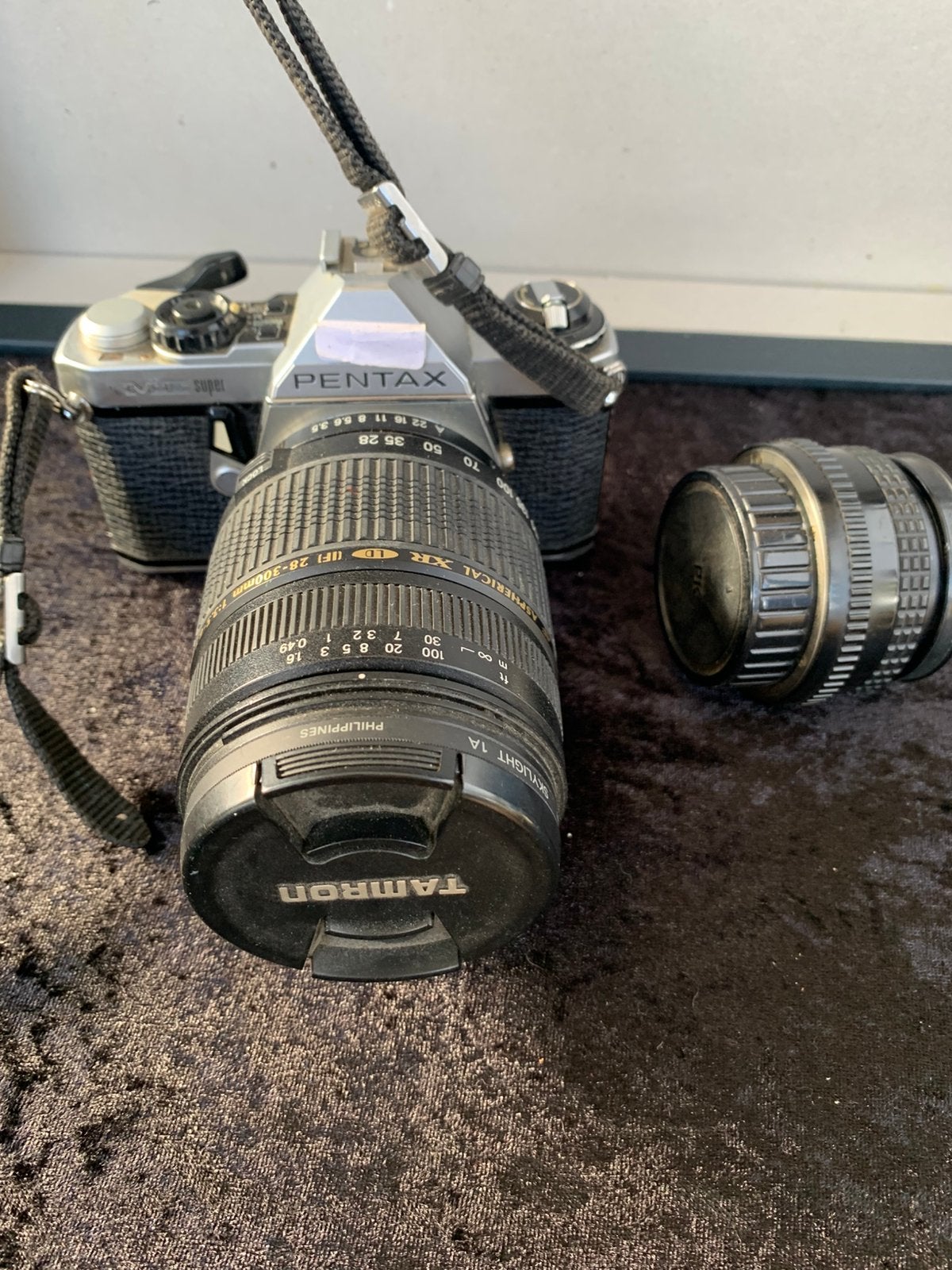 Foto camera Pentax met exstra lens, Ophalen of Verzenden, Zo goed als nieuw, Compact, Pentax