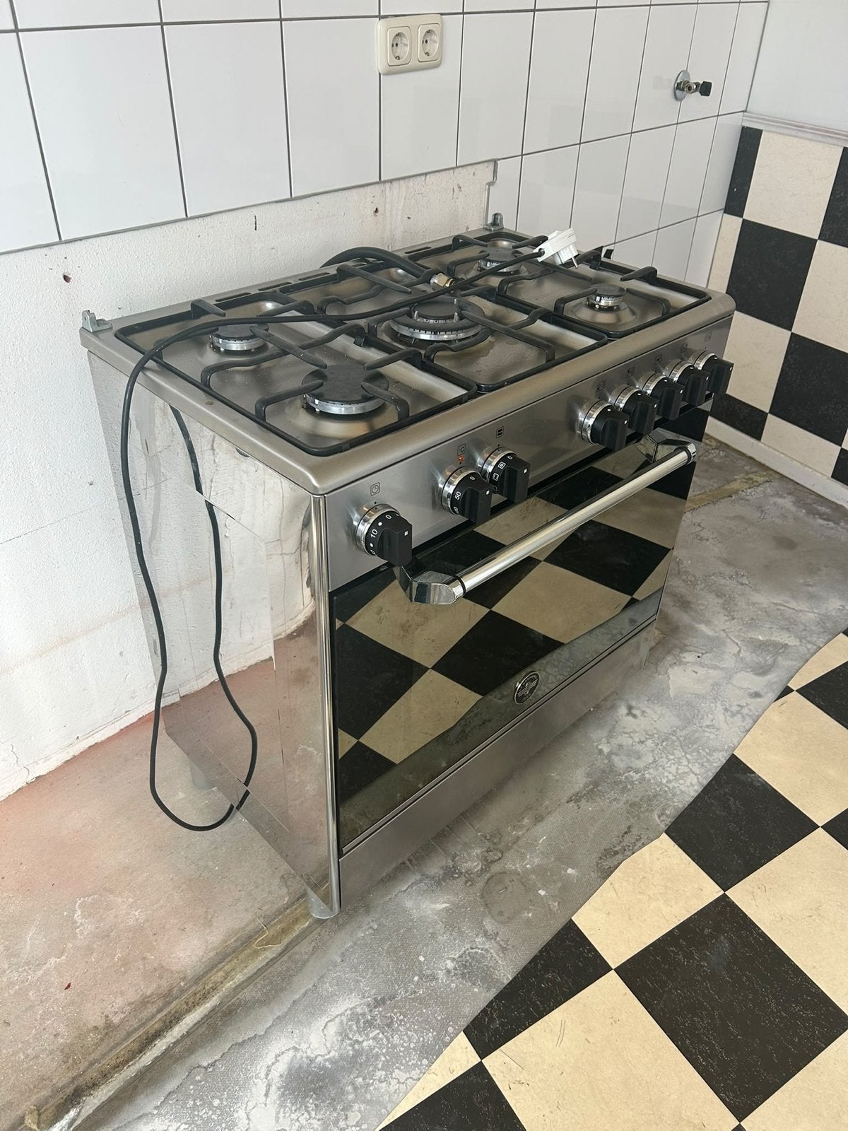 La Germania gasfornuis met oven, Gebruikt, 60 cm of meer, Grill, Ophalen of Verzenden