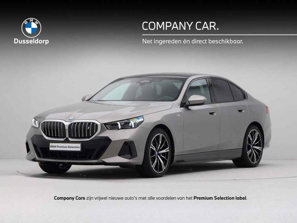 BMW i5 eDrive40 M Sport Edition 84 kWh (bj 2025, automaat), Auto's, BMW, Automaat, Achterwielaandrijving, Zwart, Met garantie (alle)