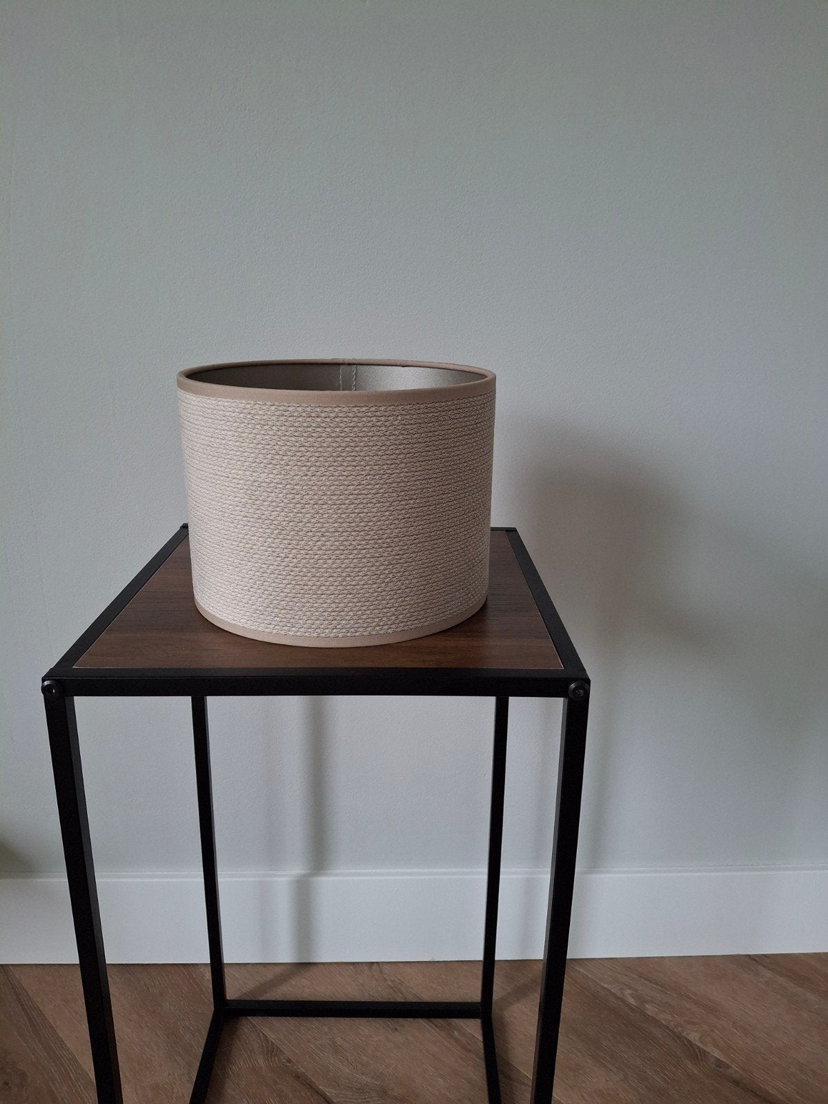 lampenkap light&living, Huis en Inrichting, Lampen | Lampenkappen, Ophalen, Zo goed als nieuw, Beige
