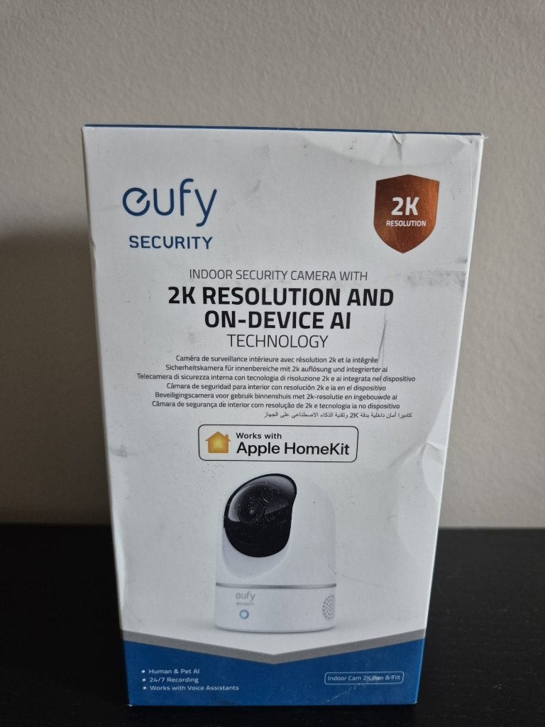 Eufy 2K binnen camera - NIEUW, Audio, Tv en Foto, Ophalen of Verzenden, Nieuw, Binnencamera