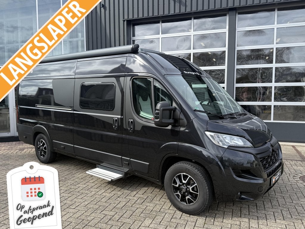 ACTIE Prachtige Sunlight Cliff 640 Adv,Lengtebed,Standkachel, Buscamper of Camperbus, Sunlight, Sunlight GmbH, Treinzit