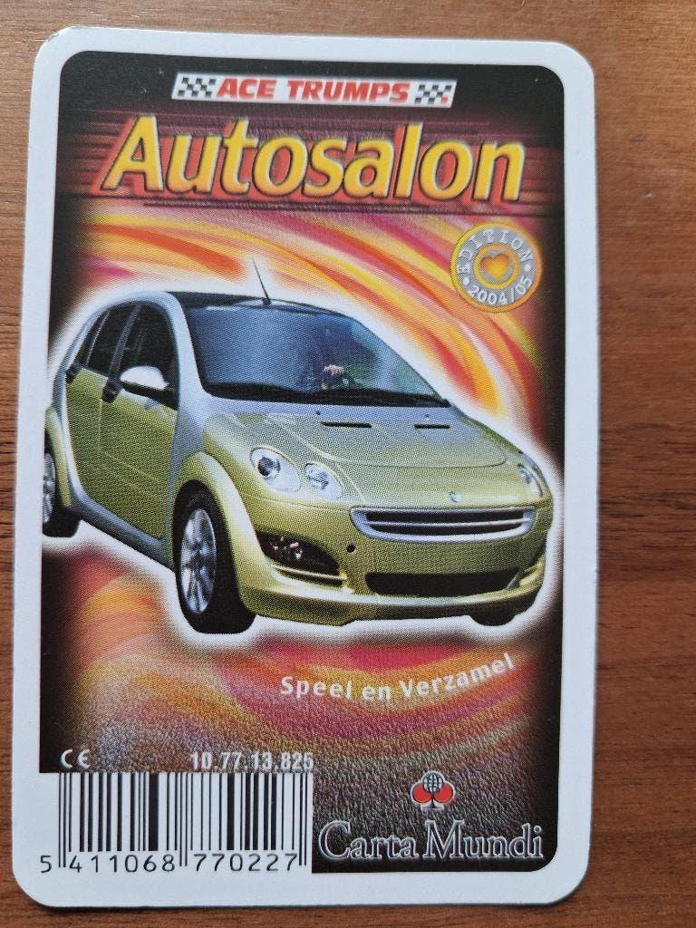 Autosalon 2004-2005 kwartet, Verzamelen, Speelkaarten, Jokers en Kwartetten, Ophalen of Verzenden, Nieuw, Kwartet(ten)