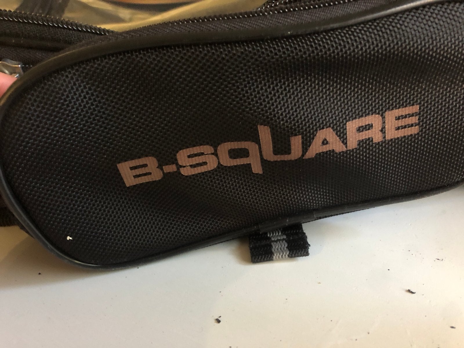 Motortas B-Square met regencover - Gebruikt, Motoren, Ophalen, Gebruikt