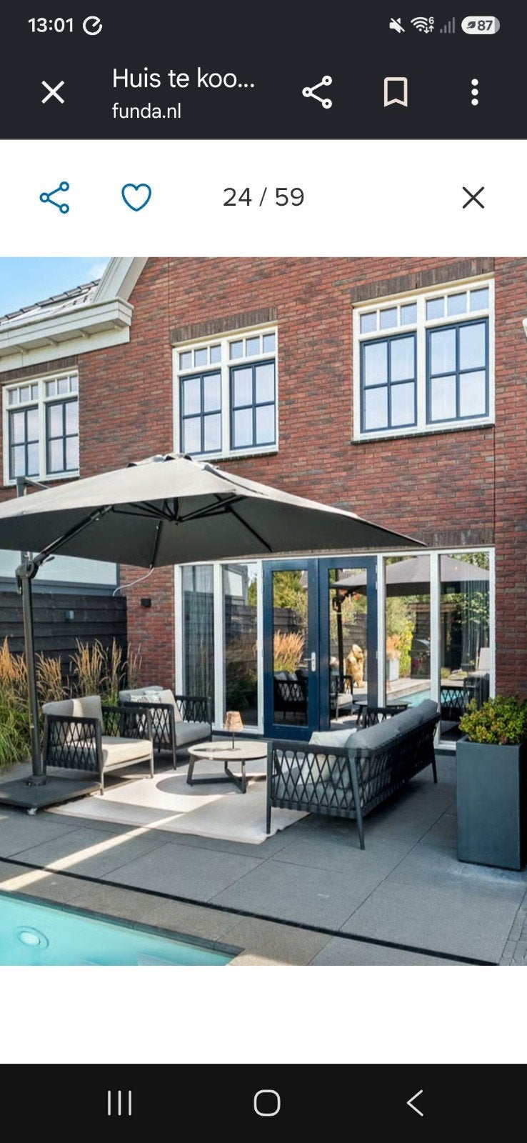 Luxe loungeset met 3-zitsbank en 2 fauteuils, Tuin en Terras, Ophalen, 6 zitplaatsen, Aluminium, Zo goed als nieuw