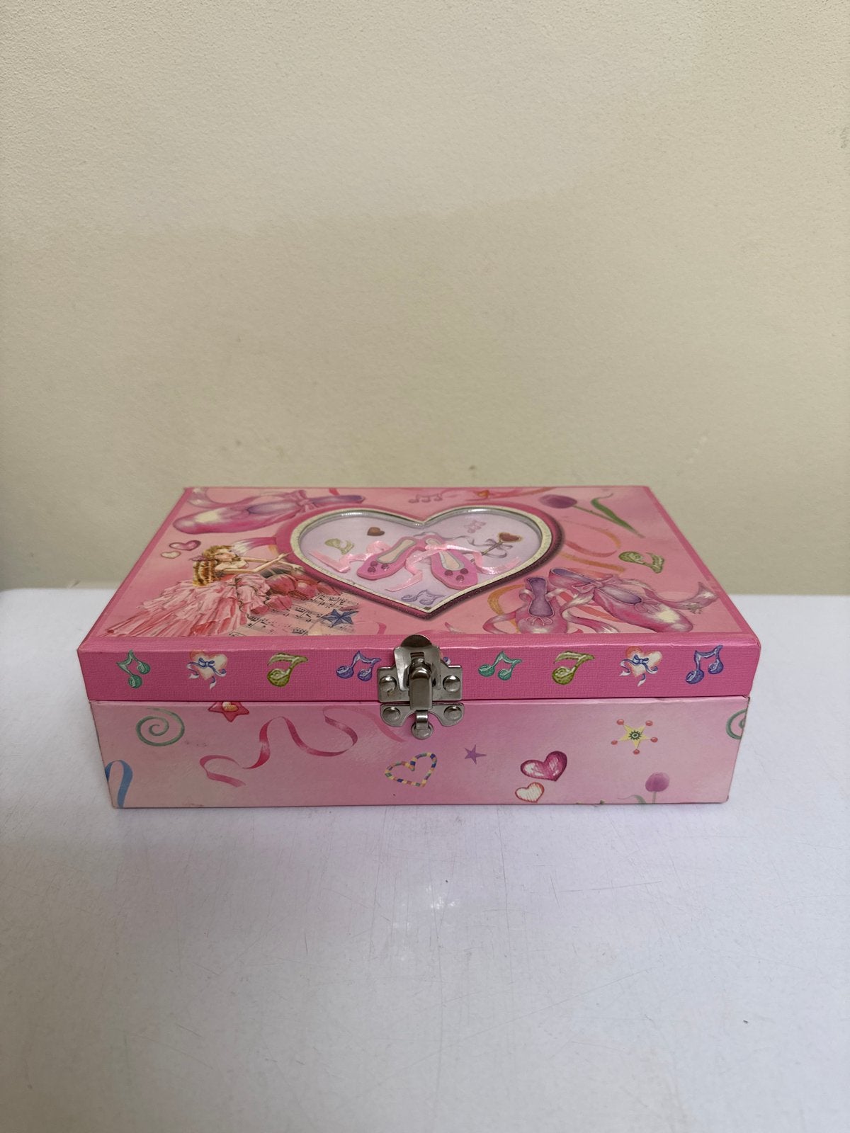 Roze doosje met ballerina en ballet schoentjes, Ophalen of Verzenden, Gebruikt, Meisje
