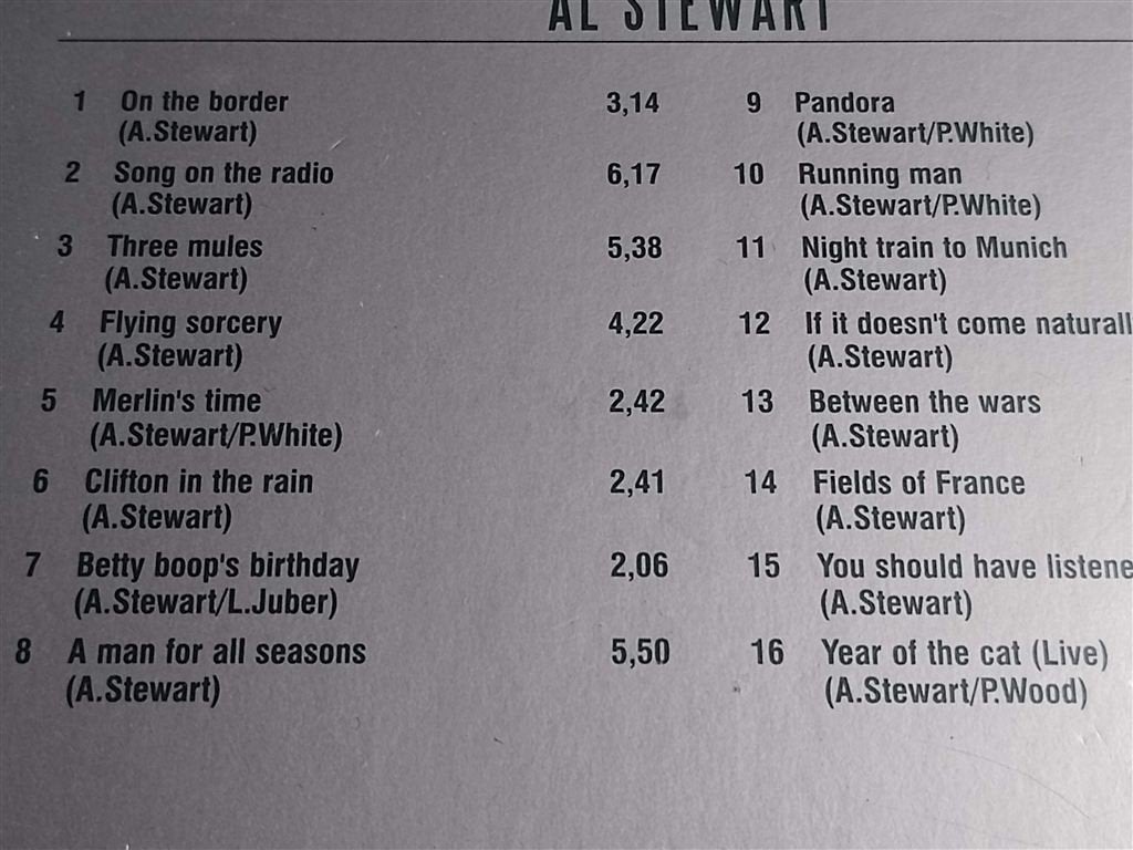 Al Stewart [Digipack], Ophalen of Verzenden, Zo goed als nieuw