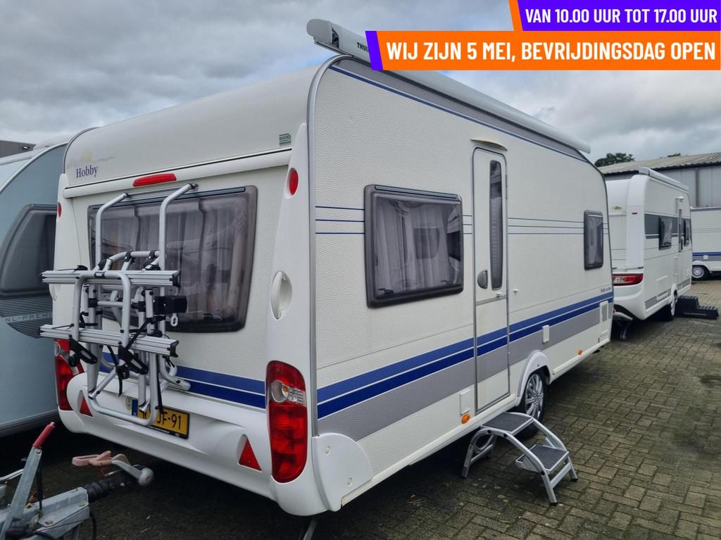 Hobby EXCELLENT 495 UFE VOORTENT + MOVER + CASS LUIFEL, Rondzit, Hobby, Bedrijf, 6 tot 7 meter