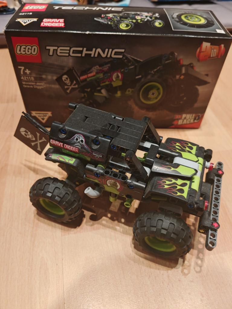 Gravedigger technici lego, Ophalen