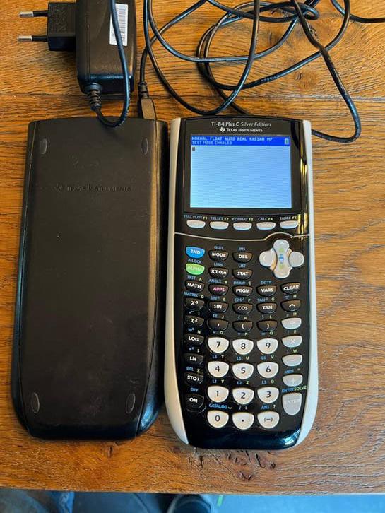 Grafische rekenmachine TI-84 Plus C Silver Edition, Diversen, Ophalen of Verzenden, Grafische rekenmachine