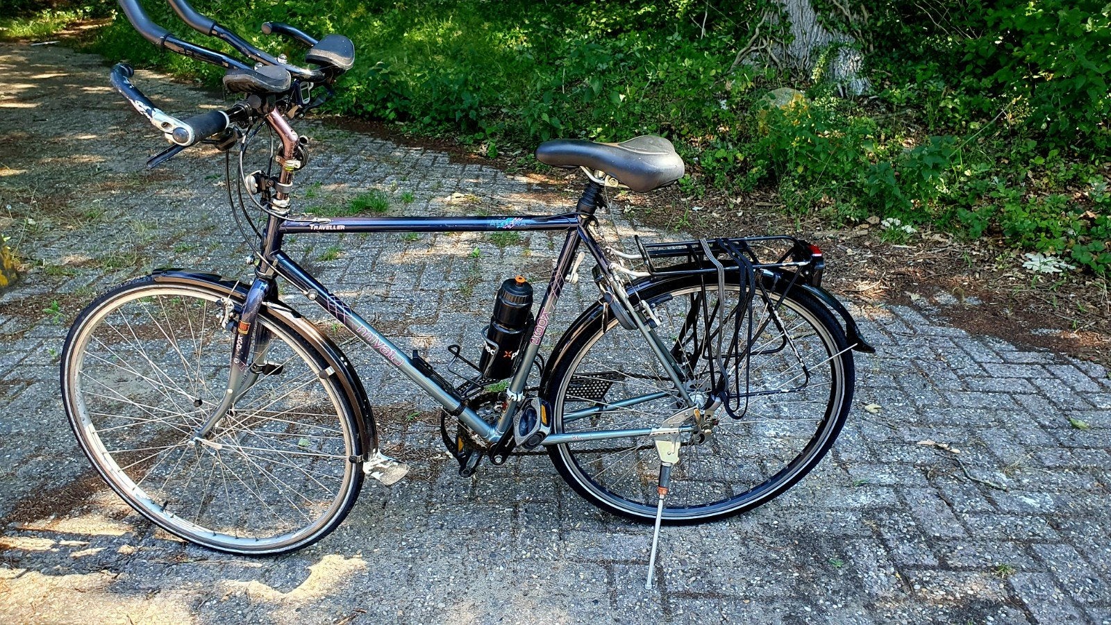 koga miyata traveller fr 57 toerfiets herenfiets, Fietsen en Brommers, Ophalen, 28 inch, Gebruikt, Velgrem