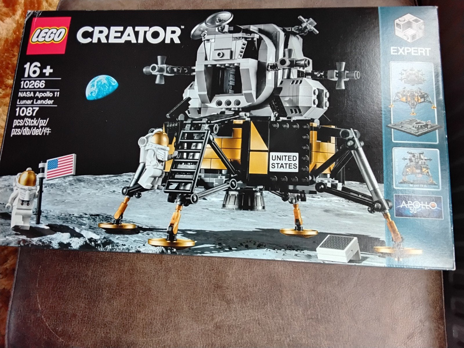 LEGO Creator Expert NASA Apollo 11 Lunar Lander 10266, Ophalen of Verzenden, Nieuw