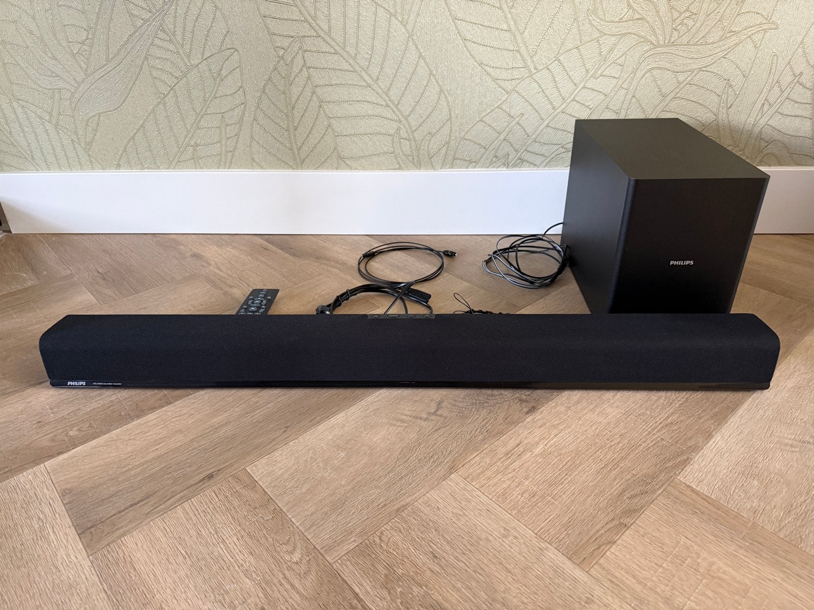 Philips HTL1193B Soundbar met Subwoofer - Dolby Digital, Ophalen of Verzenden, Bluetooth, Gebruikt