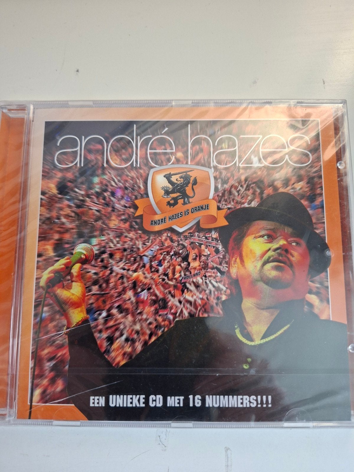 André Hazes - André Hazes is Oranje CD (Nieuw in verpakking), Ophalen of Verzenden, Levenslied of Smartlap, Nieuw in verpakking