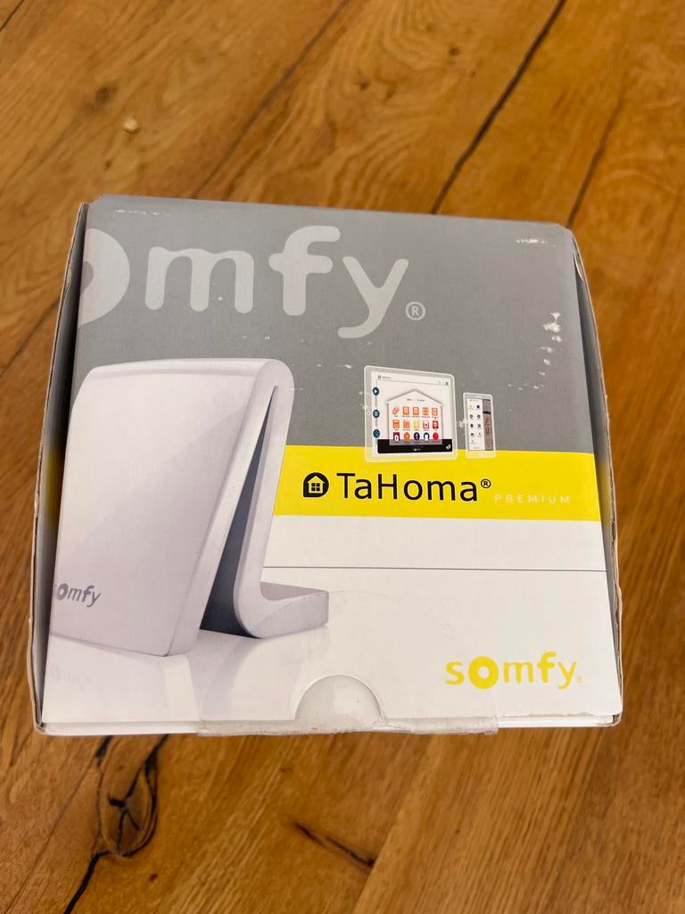 Somfy TaHoma Premium Smart Home Systeem, Ophalen of Verzenden, Zo goed als nieuw, Compleet systeem, Overige soorten