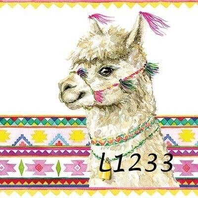 Servetten decoupage/bullet journal * lama L1233, Verzenden, Nieuw