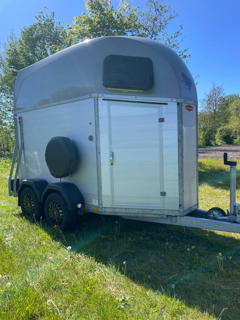 Zeer mooie 1.5 paards alu Bockmann zadelkamer 2023, Aluminium, Brasser trailers, Ophalen of Verzenden, Zo goed als nieuw