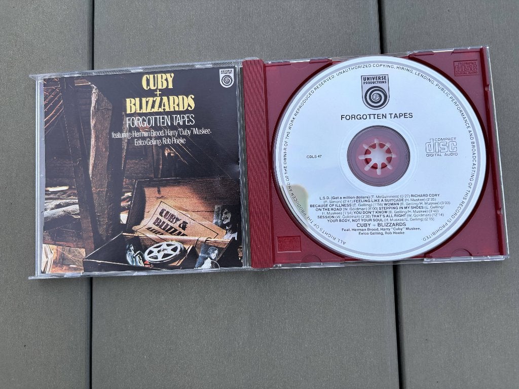 CD Cuby  + Blizzards : Forgotten Tapes (nieuwstaat), Verzenden, Zo goed als nieuw, Bluesrock