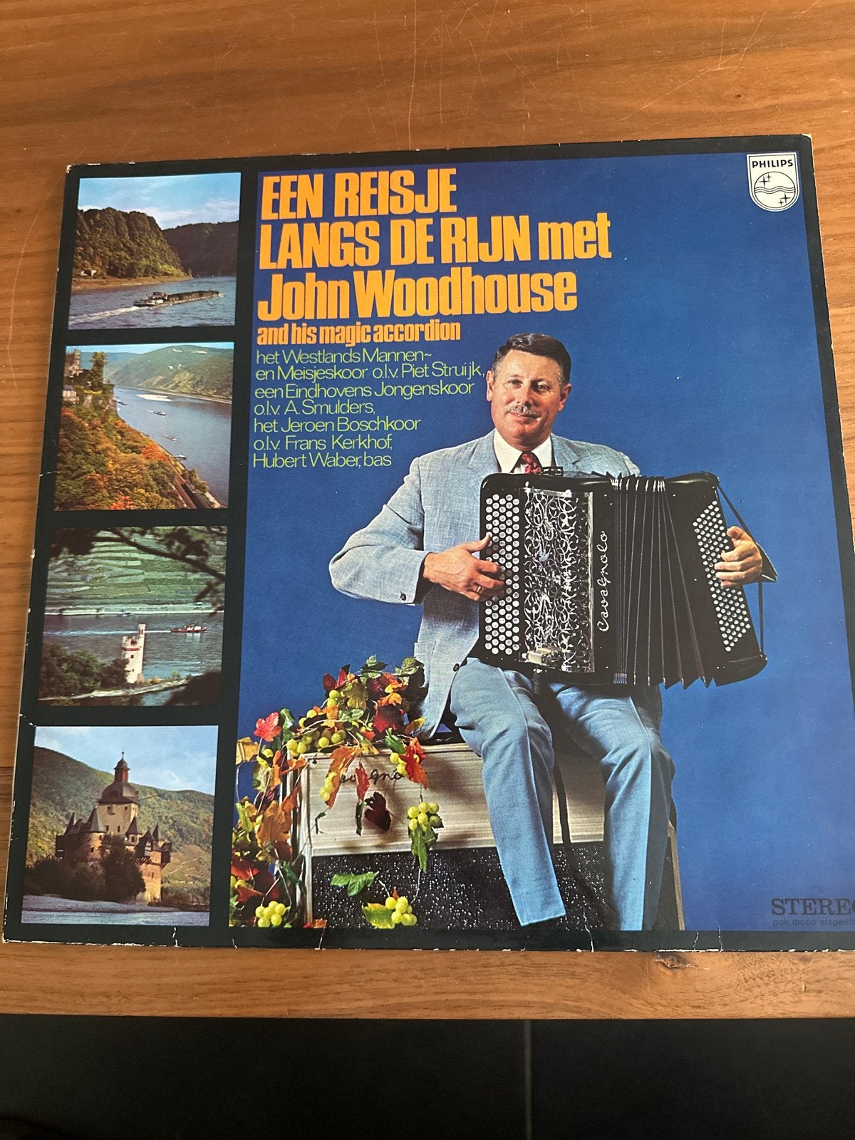 Een Reisje Langs De Rijn met John Woodhouse LP, LP, Gebruikt, Ophalen of Verzenden, 12 inch
