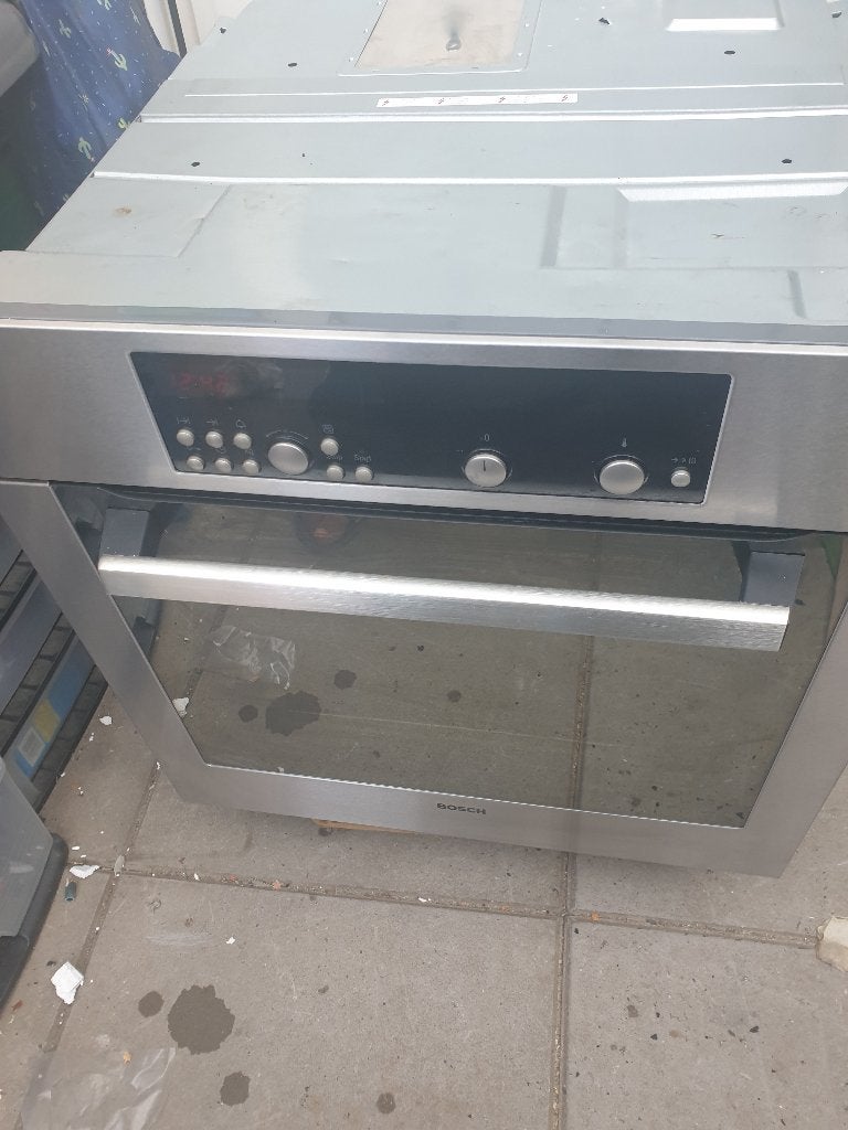 Bosch combi inbouw oven met magnetron functie 60x60 cm, Ophalen, Gebruikt, Bosch, Oven met grill