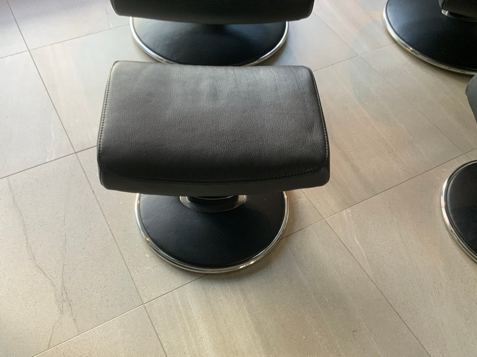 Stressless Jazz fauteuils - top conditie, vol leer, Ophalen, Zo goed als nieuw, Leer, 75 tot 100 cm
