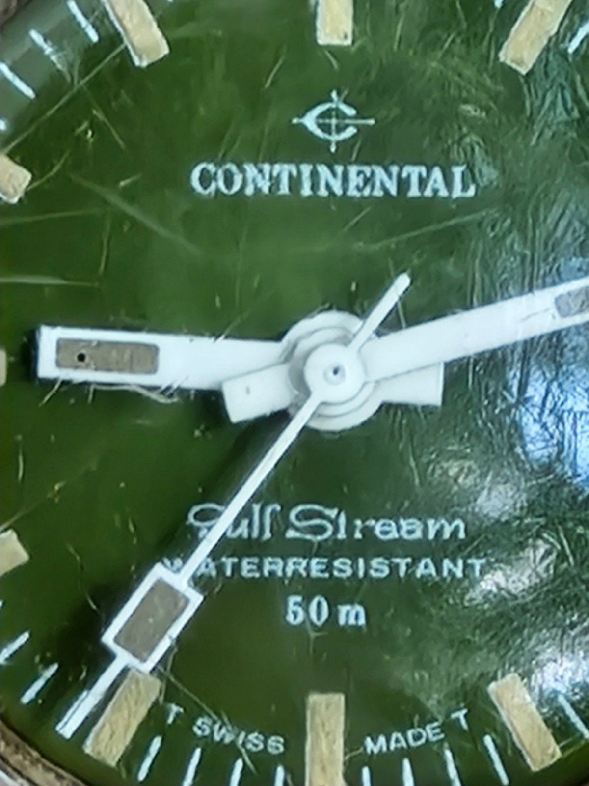 Continental Gulfstream Automatisch Horloge - Vintage, Overige merken, Staal, Gebruikt, Staal