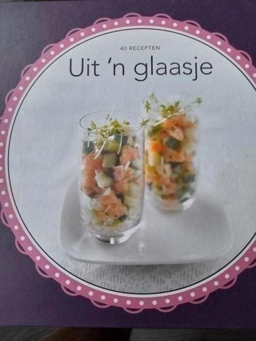 40 recepten Uit 'n glaasje - Djoni Makkink, Stéfanie v Wijk, Boeken, Ophalen of Verzenden, Zo goed als nieuw, Nederland en België