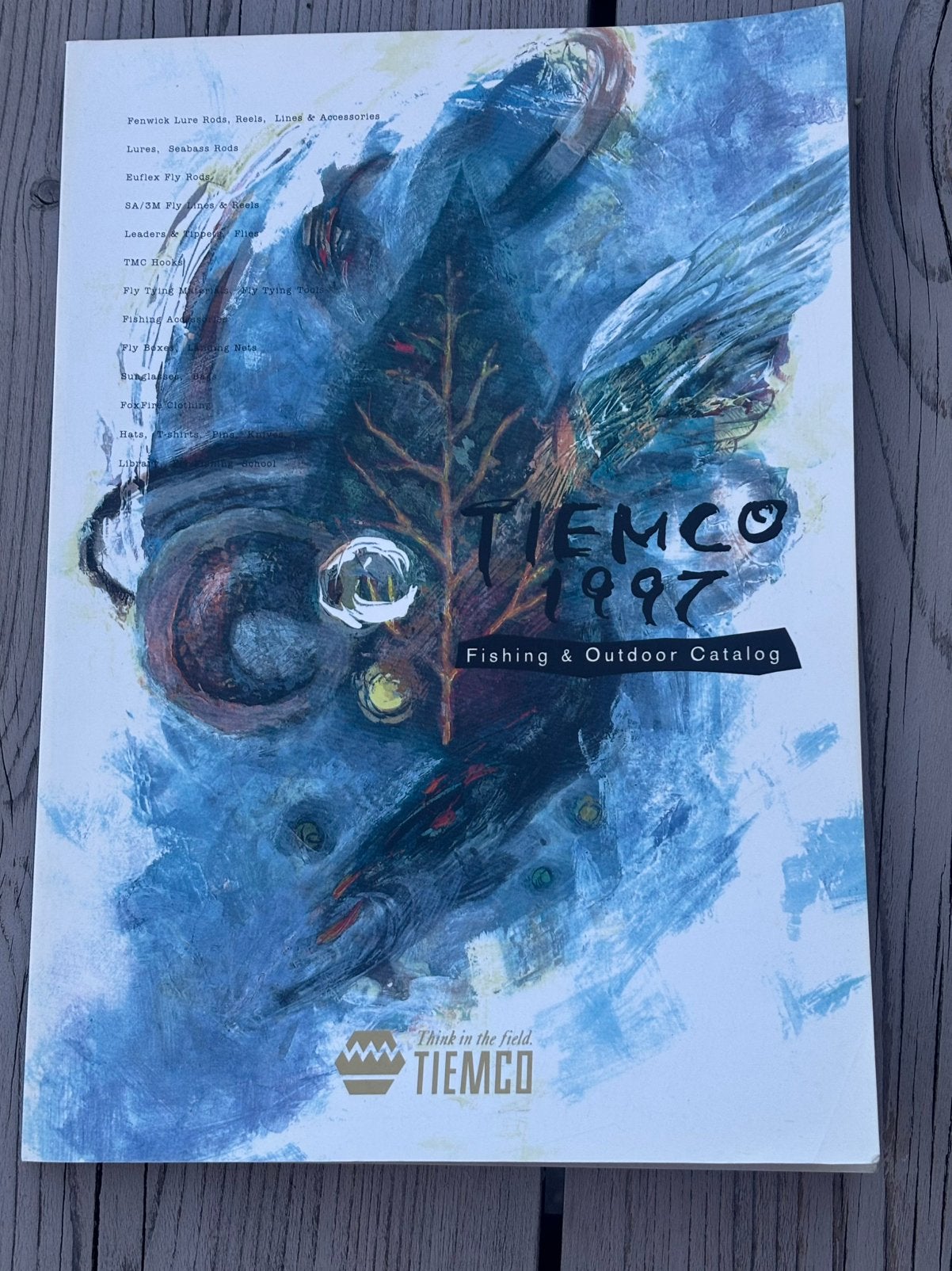 Tiemco 1997 catalogus, Ophalen of Verzenden, Overige typen